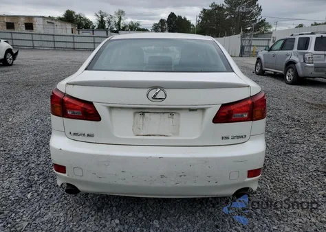 2006 Lexus Is 250 z USA, uszkodzony, nr VIN JTHBK262965013380